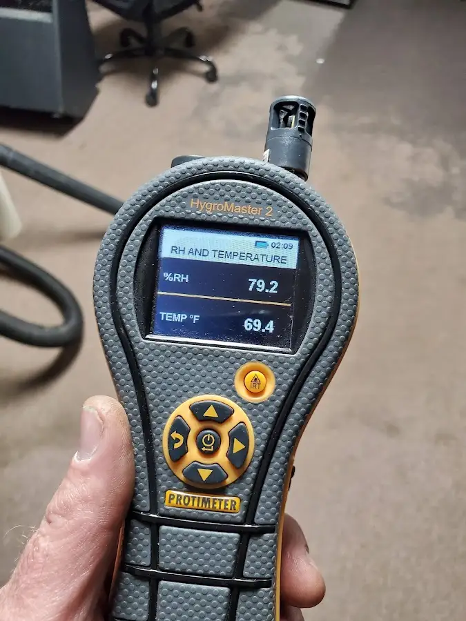 Moisture meter humidity assessment for Mold Remediation & Removal in New Baltimore